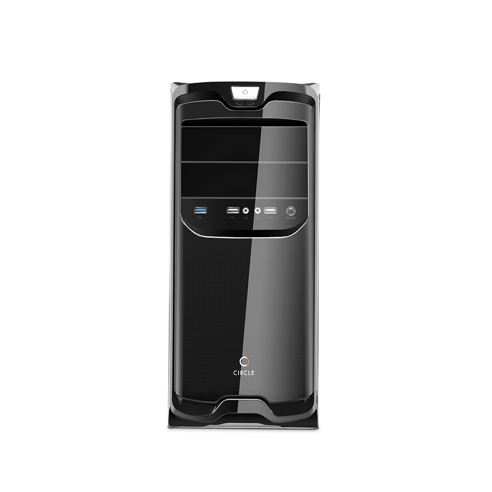 Desire D1 3.0 CPU Cabinet - Black