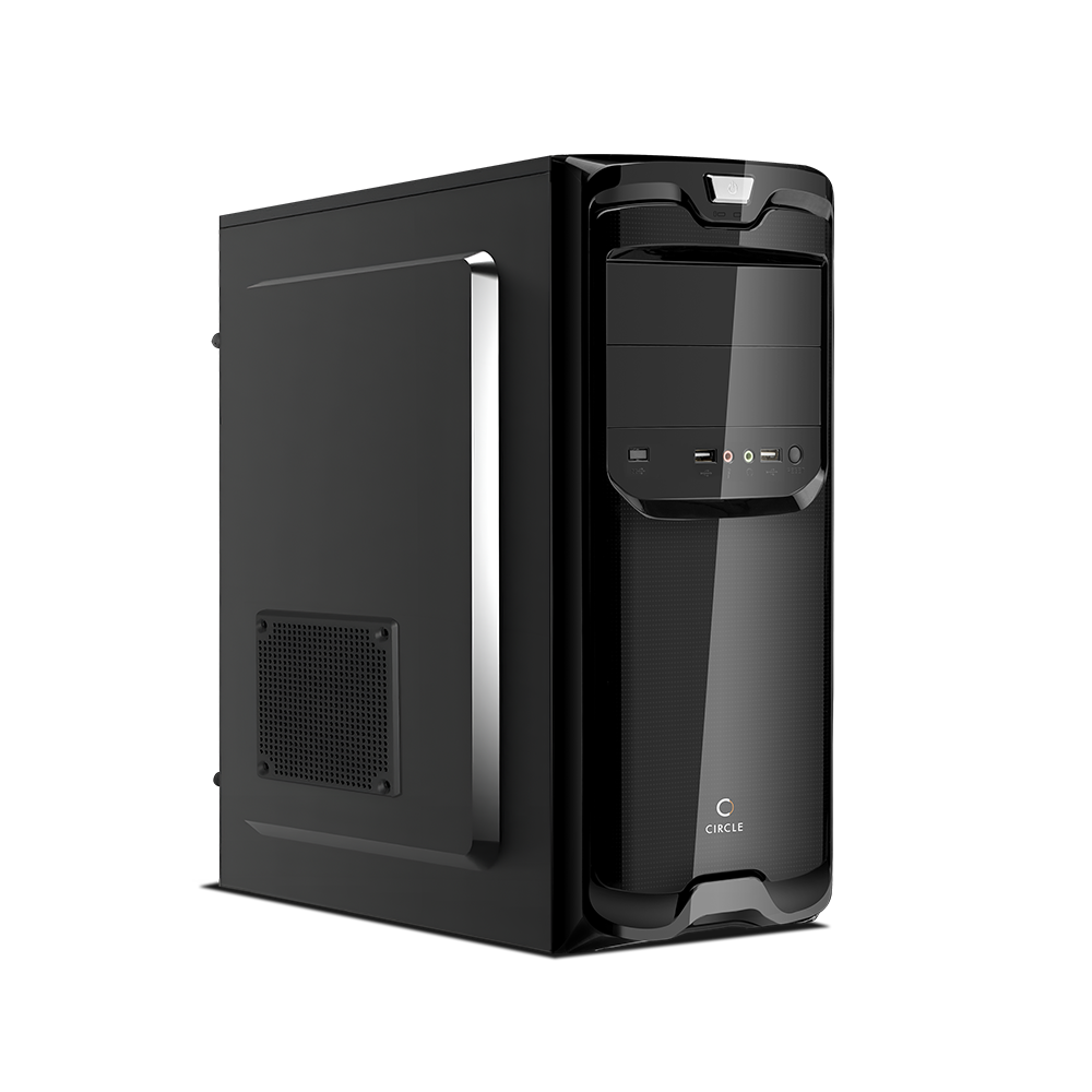 Desire D1 CPU Cabinet - Black