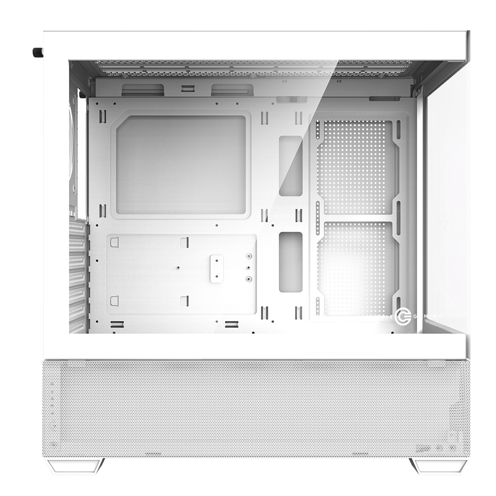 Defender ZX3 Mid-Tower Computer Case Gaming Cabinet - White