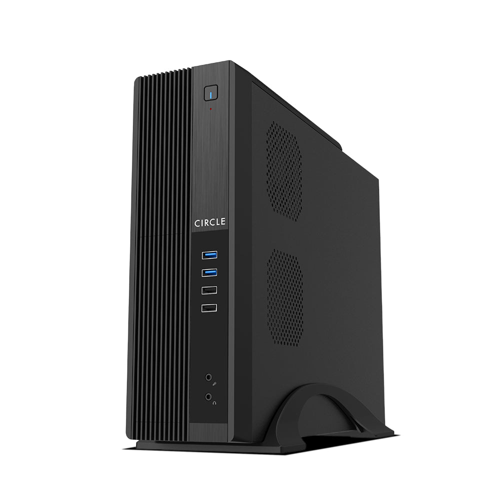 STICK M1 3.0 CPU Cabinet - Black | Compact Micro-ATX Case with Power Supply