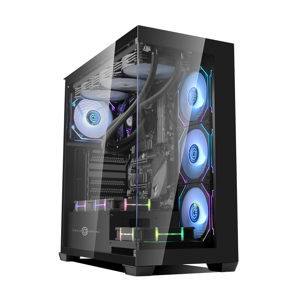 Defender ZX1 Mid- Tower Computer Case Gaming Cabinet - Black Defender ZX1 Mid- Tower Computer Case Gaming Cabinet - Black