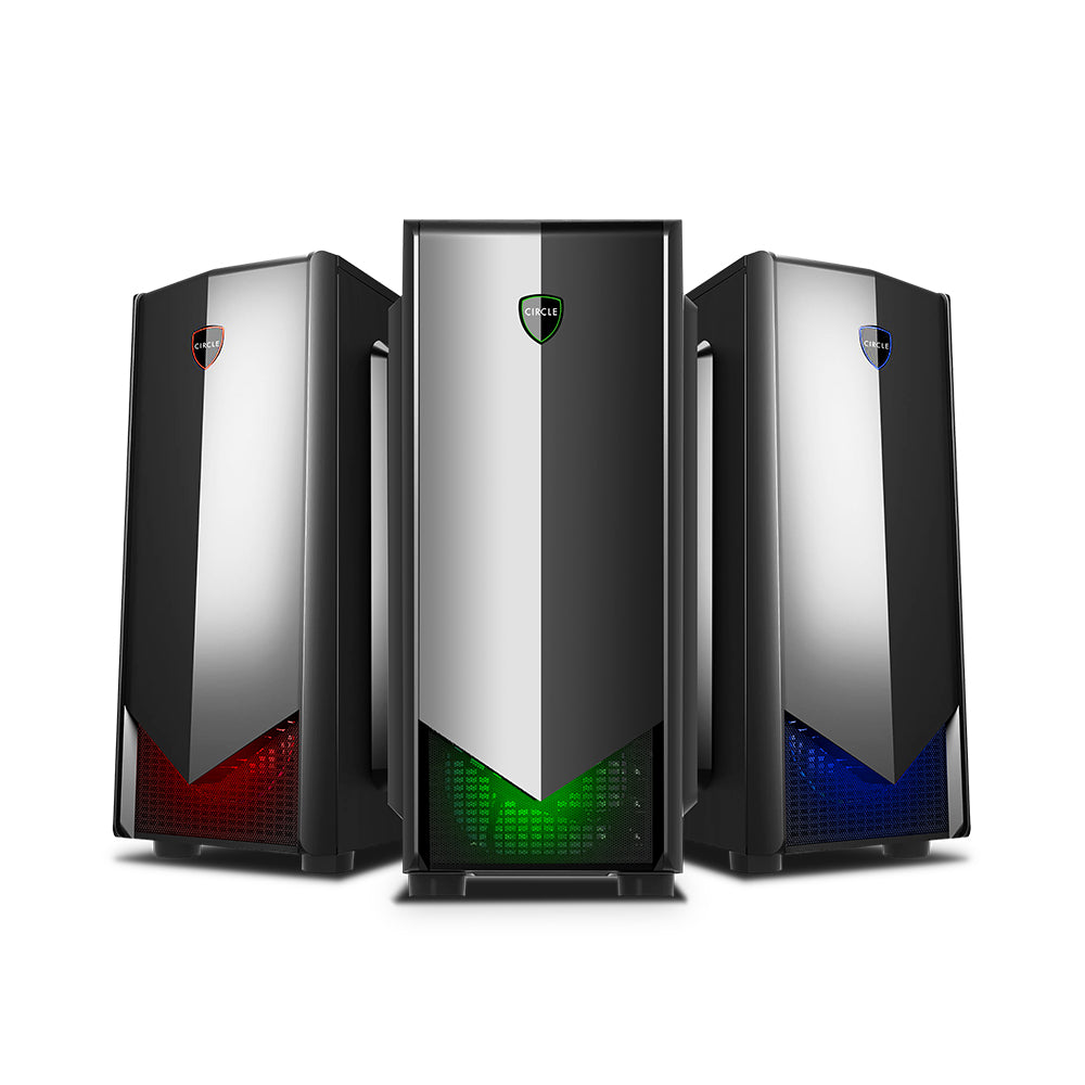 Desire D5 LED 3.0 CPU Cabinet - Black