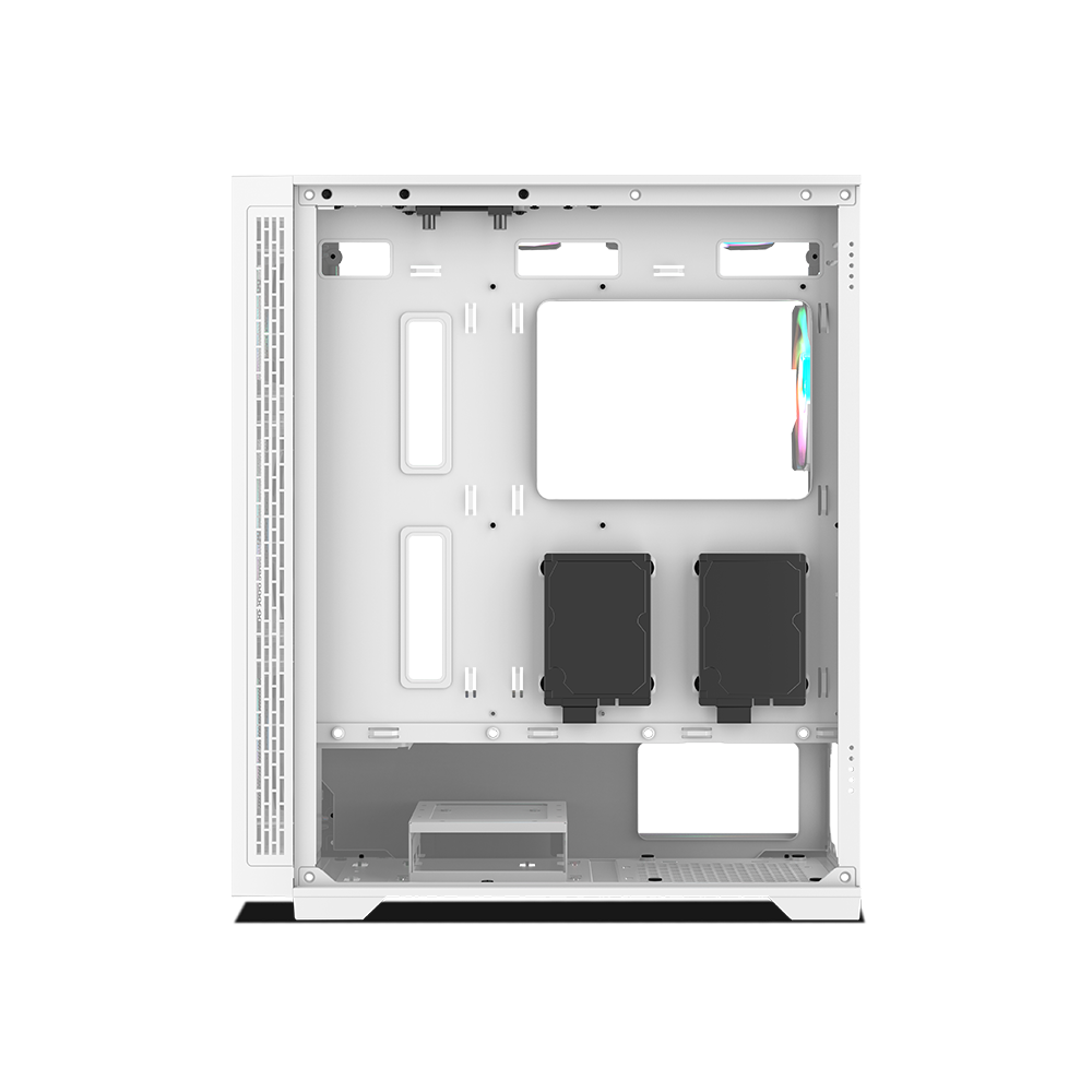 Furious Mesh 240 ARGB Mid-Tower Computer Case Gaming Cabinet - White