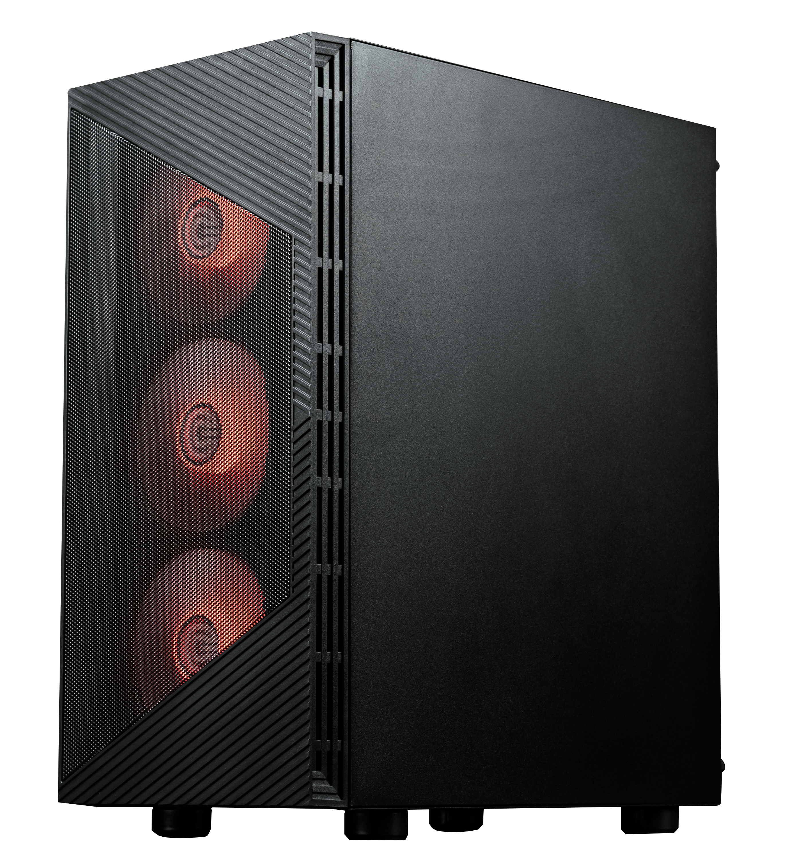 Gladius M4 Mid- Tower Computer Case with Type C 2.0 | Gaming Cabinet - Black