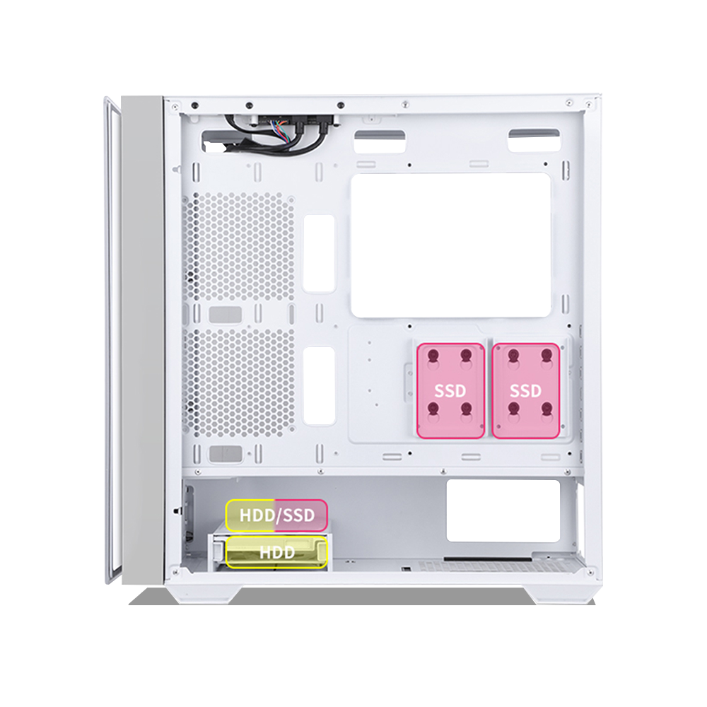 Infernova ZX ARGB Mid- Tower Computer Case Gaming Cabinet