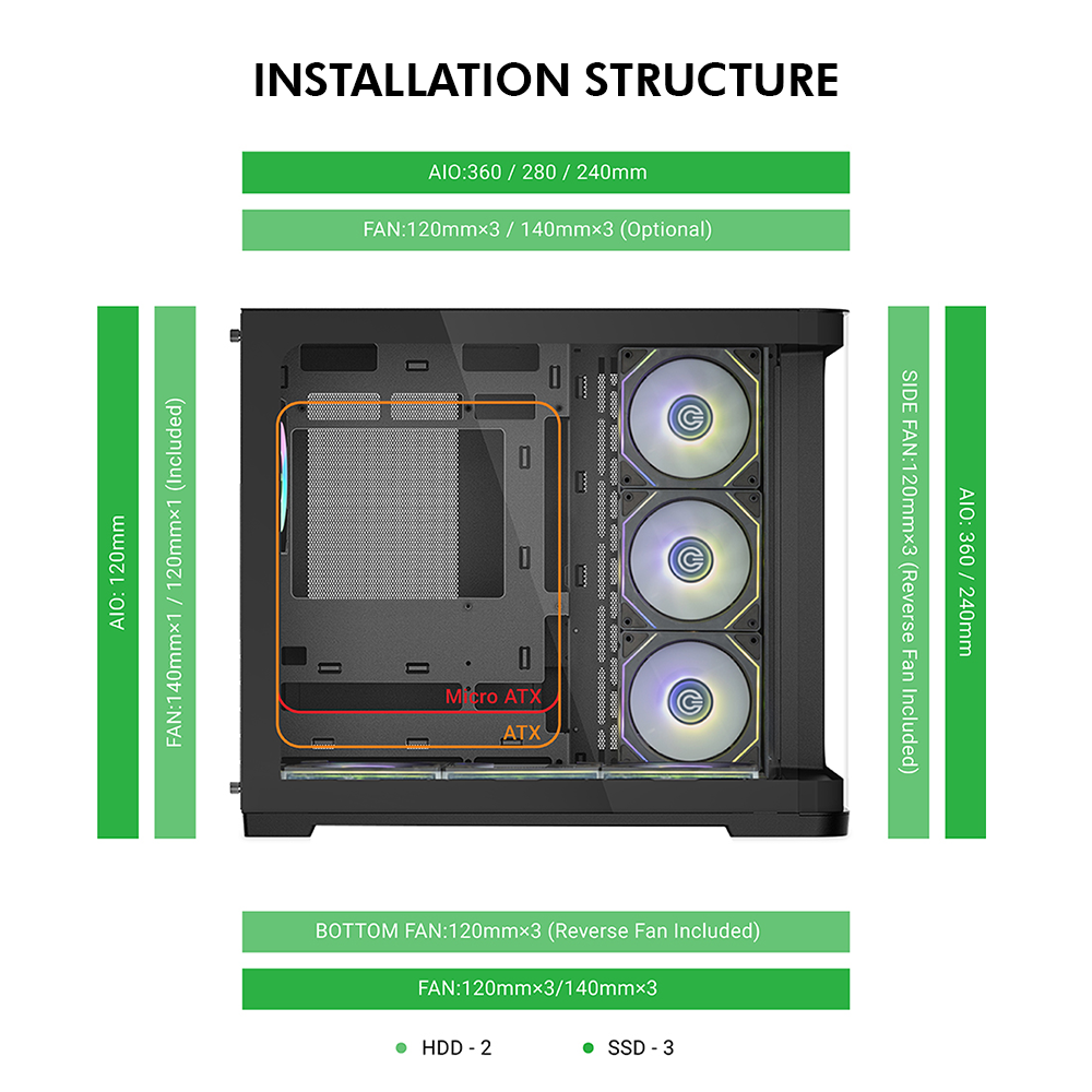 Lucid AX Curve (Black)