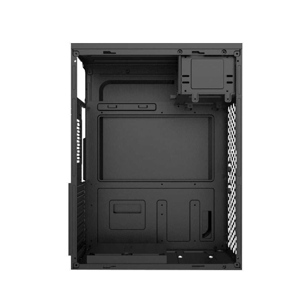PRIME 3.0 CPU Cabinet - Black | Sleek and Versatile Micro ATX Case