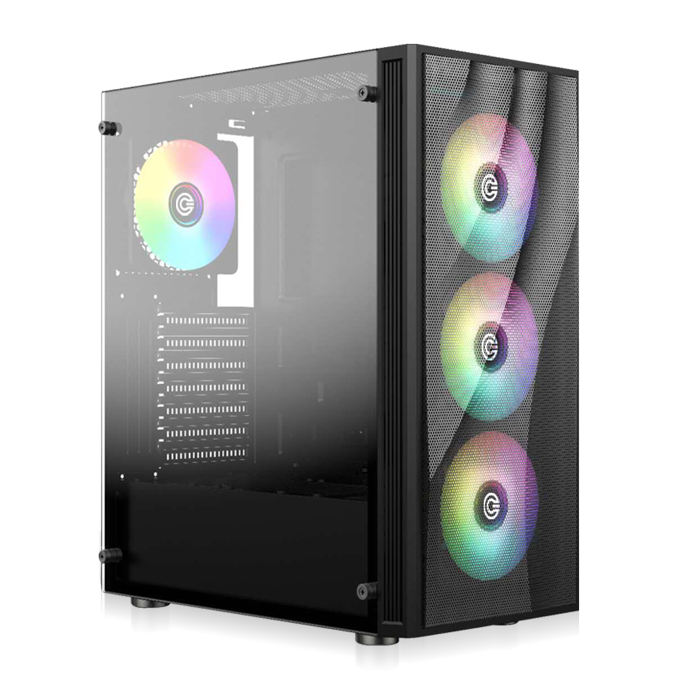 Xtender X1 Mid- Tower Computer Case | Gaming Cabinet - Black