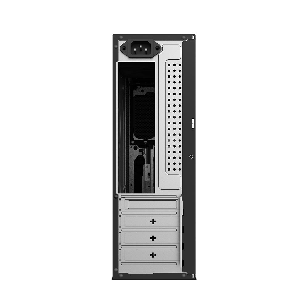 STICK M1 3.0 CPU Cabinet - Black | Compact Micro-ATX Case with Power Supply