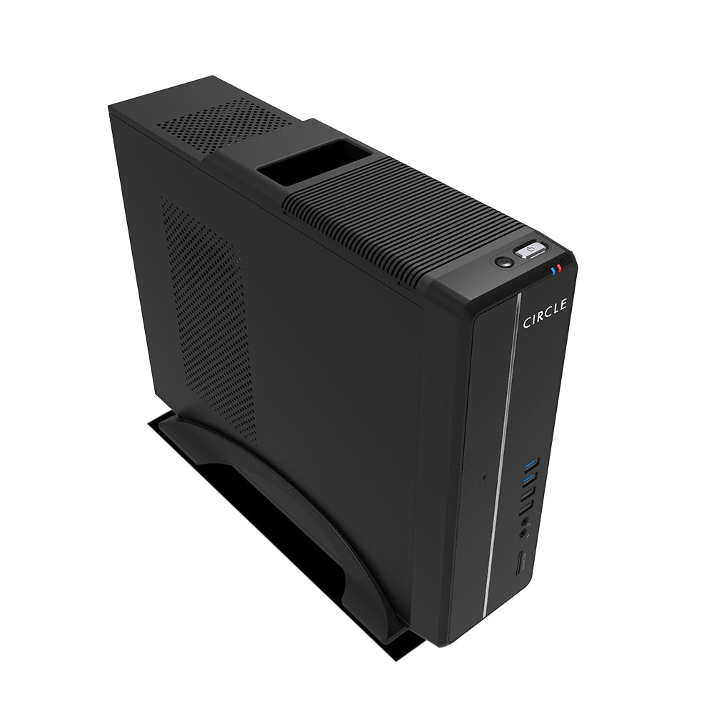 STICK M2 3.0 CPU Cabinet - Black | Compact and Stylish Micro-ATX Case