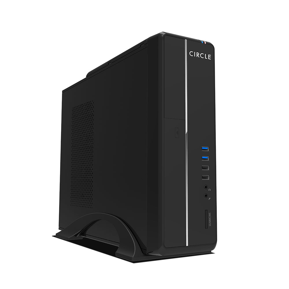 STICK M2 3.0 CPU Cabinet - Black | Compact and Stylish Micro-ATX Case