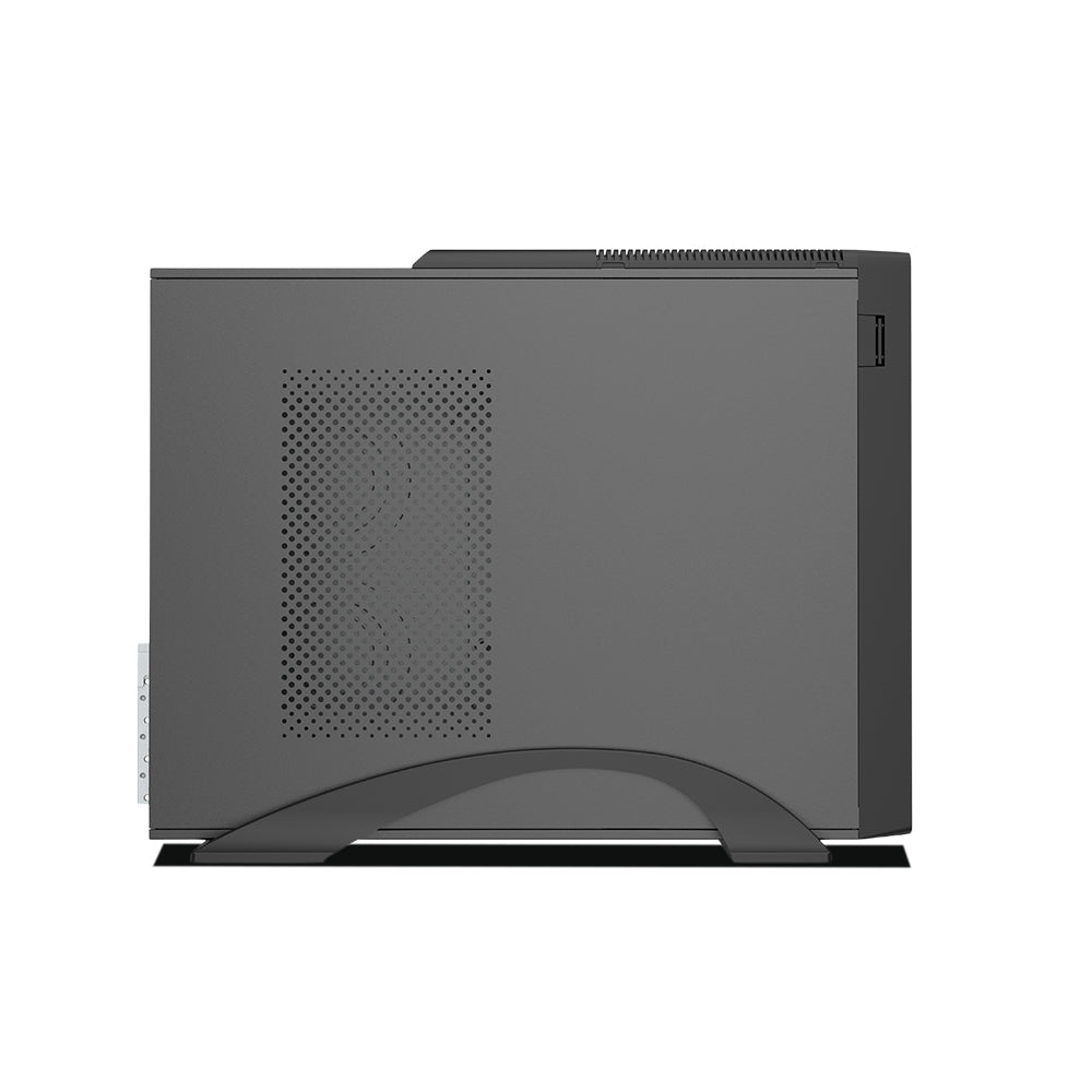 STICK M1 3.0 CPU Cabinet - Black | Compact Micro-ATX Case with Power Supply