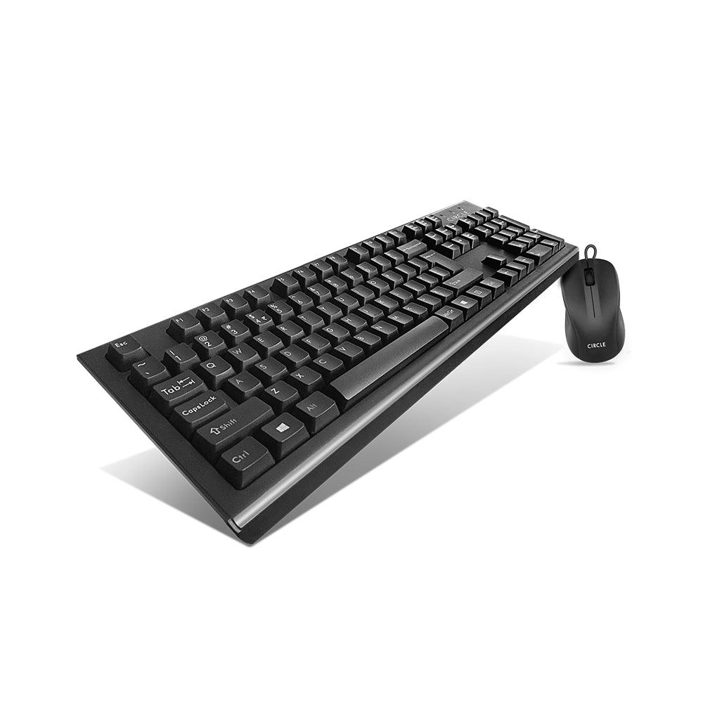 C50 Multimedia Combo Black Keyboard & Mouse