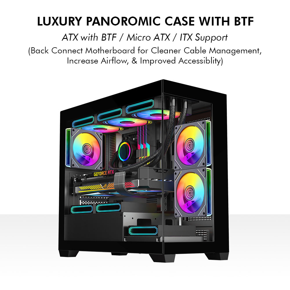 Defender Micro BTF ARGB - Black