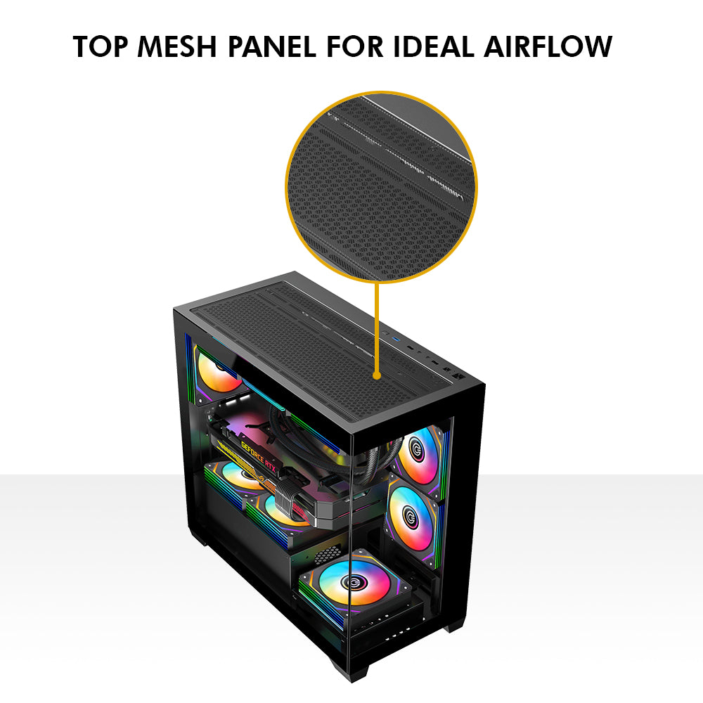 Defender Micro BTF ARGB - Black