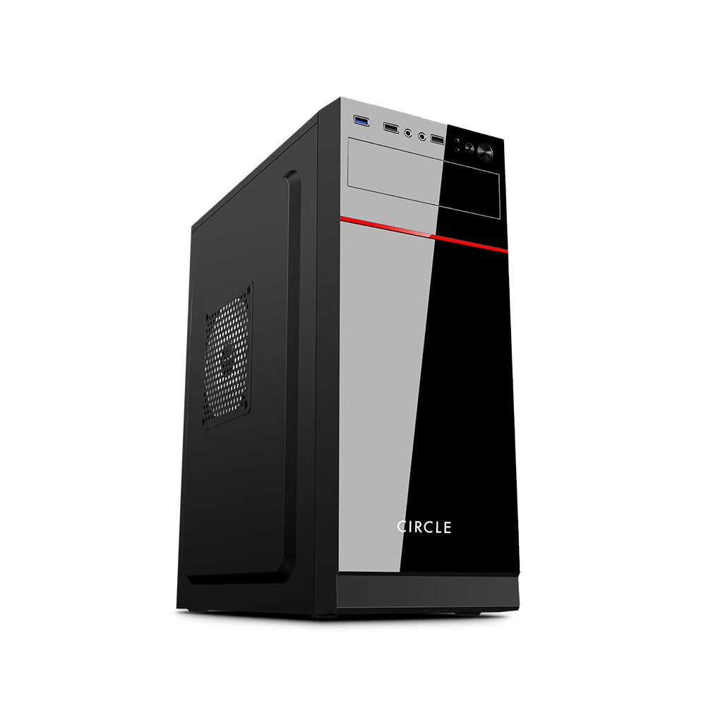 PRIME 3.0 CPU Cabinet - Black | Sleek and Versatile Micro ATX Case