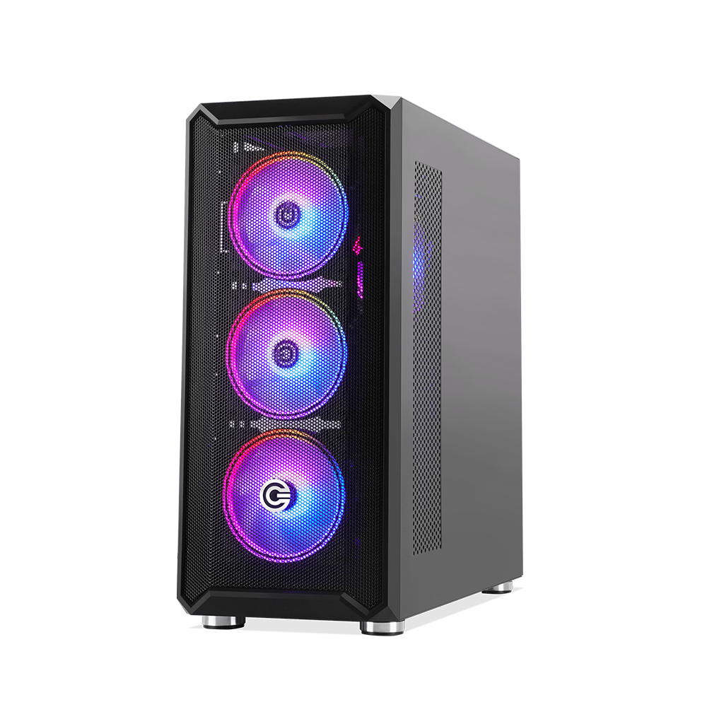 Stealth B1 ARGB Mid-Tower Computer Case Gaming Cabinet - Sleek Design with Enhanced Cooling