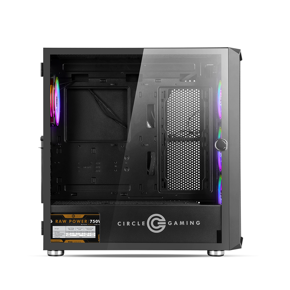 Stealth B1 ARGB Mid-Tower Computer Case Gaming Cabinet - Sleek Design with Enhanced Cooling